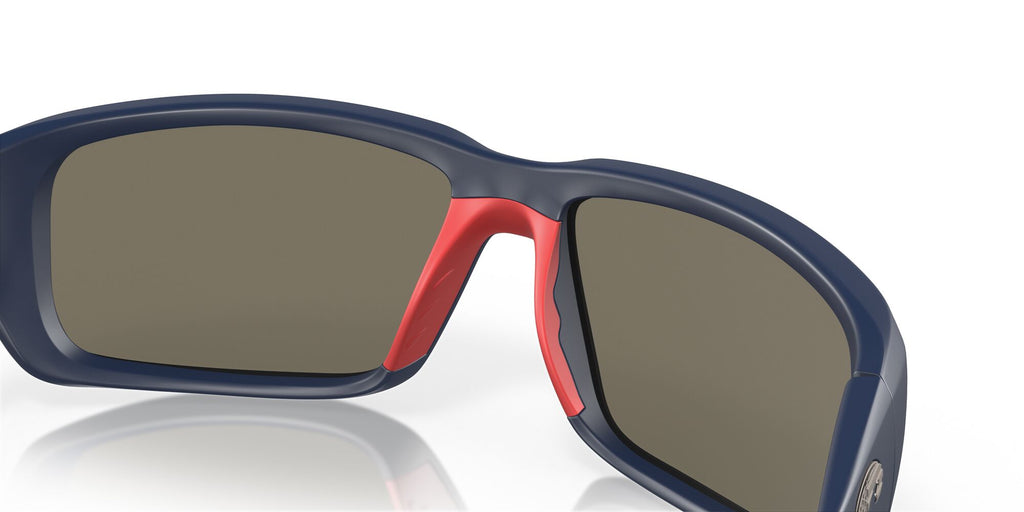 Costa Del Mar Fantail 409 Matte Freedom Fade / Polarised In Blue Mirror 580G 59 / Crystal / Plastic