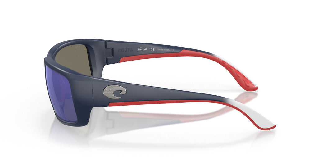 Costa Del Mar Fantail 409 Matte Freedom Fade / Polarised In Blue Mirror 580G 59 / Crystal / Plastic