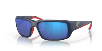 Costa Del Mar Fantail 409 Matte Freedom Fade / Polarised In Blue Mirror 580G 59 / Crystal / Plastic