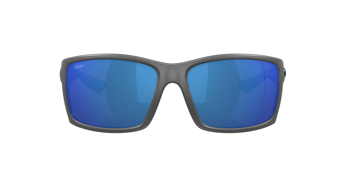Costa del Mar Reefton 06S9007 900714 64 Matte Gray / Blue Mirror - Blue Star Eyewear