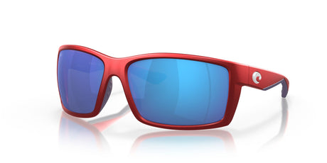 Costa Del Mar Reefton 98 Matte Gray / Polarised In Blue Mirror 580G 64 / Crystal / Plastic