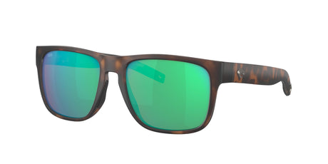 Costa del Mar Spearo 06S9008 900821 56 Matte Tortoise / Green Lens Mirror 56 / Lightwave Glass / Injected / Nylon