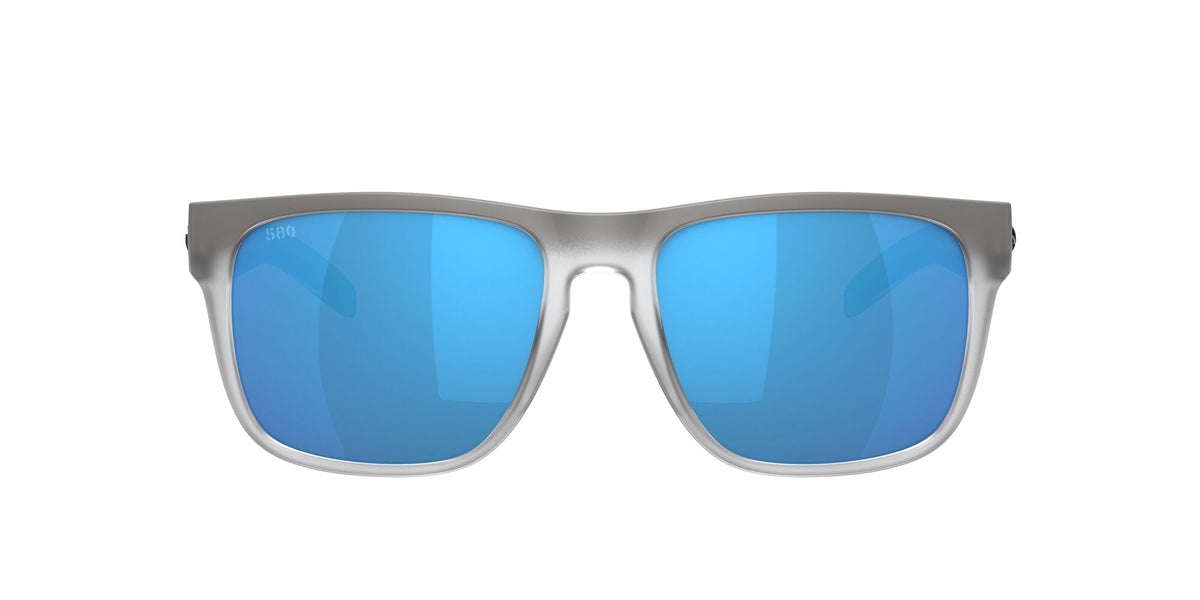 Costa Del Mar Spearo 277Oc Ocearch Matte Fog Gray / Polarised In Blue Mirror 580G - Blue Star Eyewear