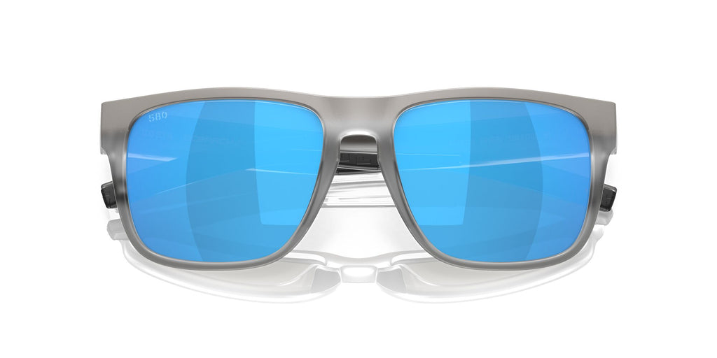 Costa Del Mar Spearo 277Oc Ocearch Matte Fog Gray / Polarised In Blue Mirror 580G 56 / Crystal / Plastic