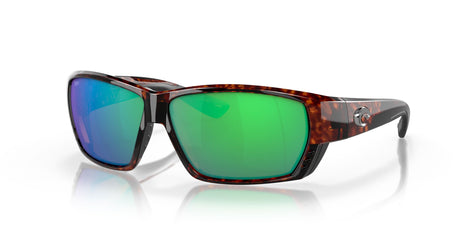 Costa del Mar Tuna Alley 06S9009 900908 62 Tortoise / Green Lens Mirror 62 / Plastic / Plastic