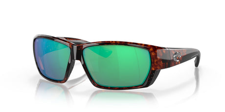 Costa del Mar Tuna Alley 06S9009 900926 62 Tortoise / Green Lens Mirror 62 / Lightwave Glass / Injected / Molded