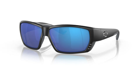 Costa del Mar Tuna Alley 06S9009 900927 62 Matte Black / Blue Mirror 62 / Lightwave Glass / Injected / Molded