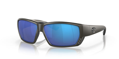 Costa del Mar Tuna Alley 06S9009 900931 62 Matte Steel Gray Metallic / Blue Mirror 62 / Lightwave Glass / Injected / Molded