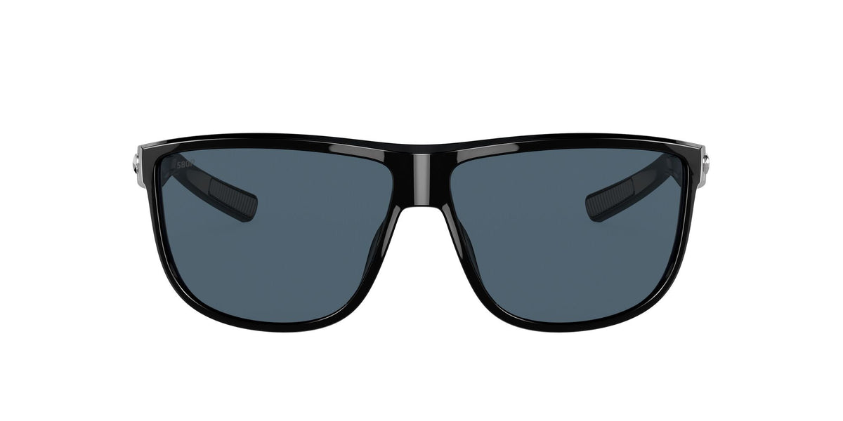 Costa del Mar Rincondo 06S9010 901003 61 Shiny Black / Gray - Blue Star Eyewear