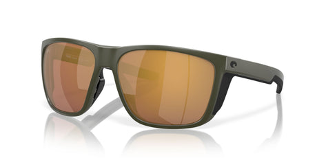 Costa Del Mar Ferg Xl 06S9012 901216 62 Matte Olive/ Gold Mirror