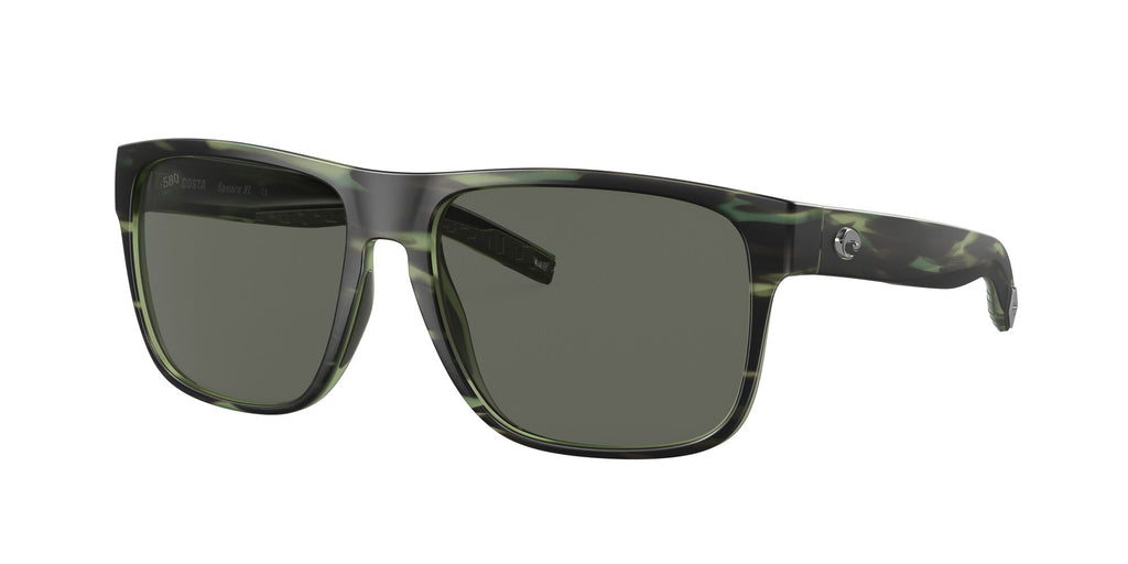 Costa Del Mar Spearo XL 253 Matte Reef / Polarised In Gray 580G 59 / Crystal / Plastic