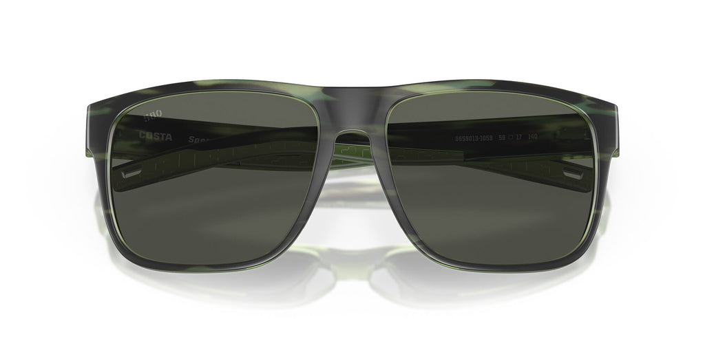 Costa Del Mar Spearo XL 253 Matte Reef / Polarised In Gray 580G 59 / Crystal / Plastic