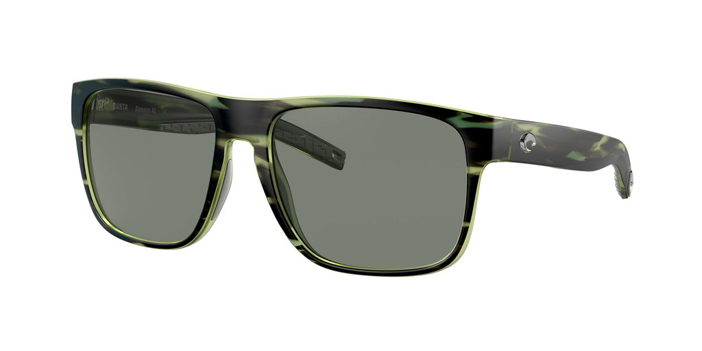 Costa Del Mar Spearo XL 253 Matte Reef / Polarised In Gray 580G 59 / Crystal / Plastic