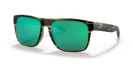 Costa del Mar Spearo Xl 06S9013 901311 59 Matte Reef / Green Lens Mirror 59 / Polycarbonate / Injected / Nylon