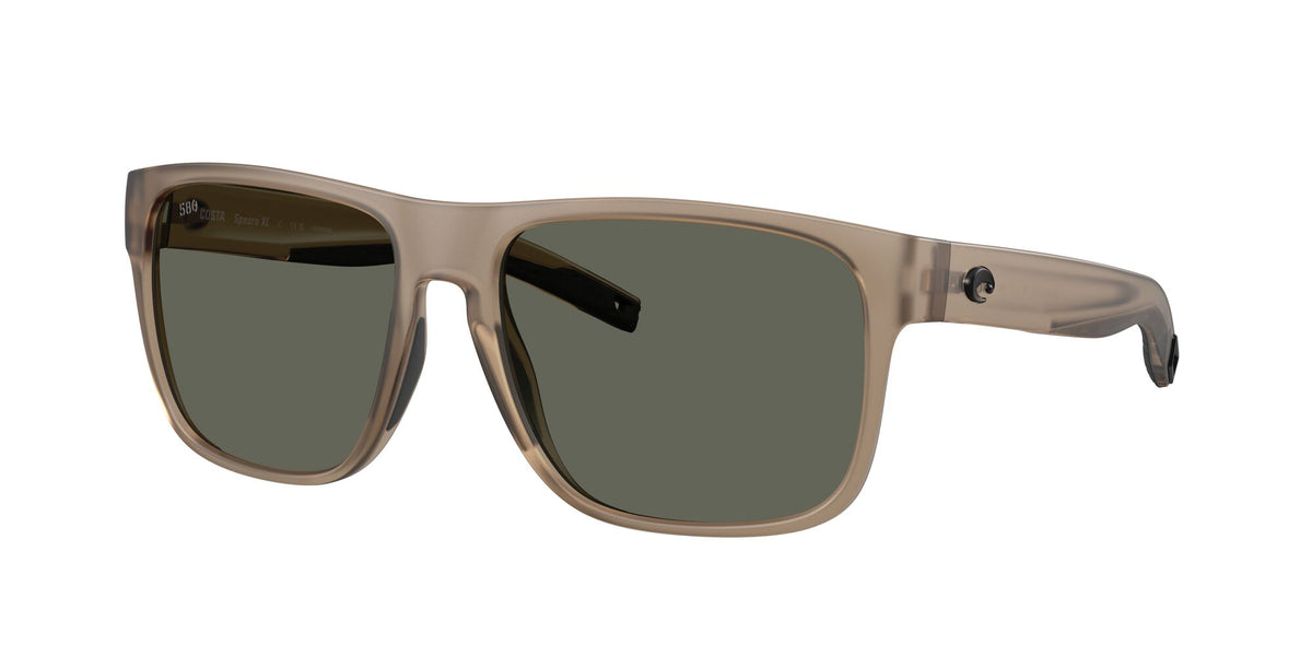 Costa Del Mar Spearo Xl 06S9013 901321 59 Matte Brown Smoke/ Gray