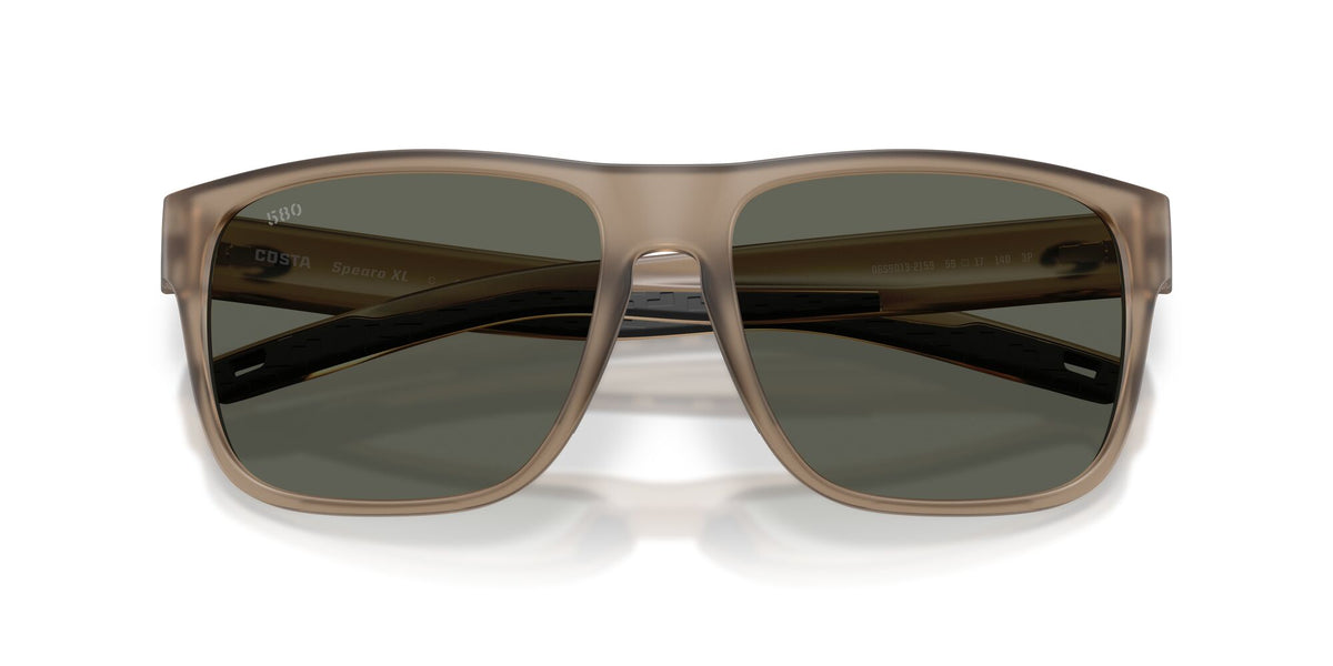 Costa Del Mar Spearo Xl 06S9013 901321 59 Matte Brown Smoke/ Gray