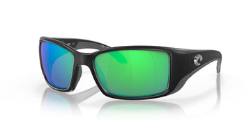 Costa Del Mar Blackfin 11 Matte Black / Polarised In Green Mirror 580P 62 / Plastic / Plastic