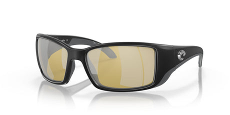 6S 9014 Costa Del Mar Blackfin Matte Black / Sunrise Silver Mirror 62 62 / Plastic / Plastic