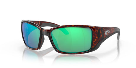 Costa del Mar Blackfin 06S9014 901418 62 Tortoise / Green Lens Mirror 62 / Lightwave Glass / Injected / Molded