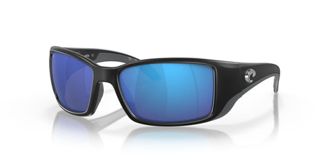 Costa del Mar Blackfin 06S9014 901419 62 Matte Black / Blue Mirror 62 / Lightwave Glass / Injected / Molded