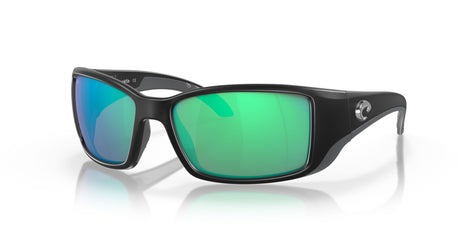 Costa del Mar Blackfin 06S9014 901421 62 Matte Black / Green Lens Mirror 62 / Lightwave Glass / Injected / Molded