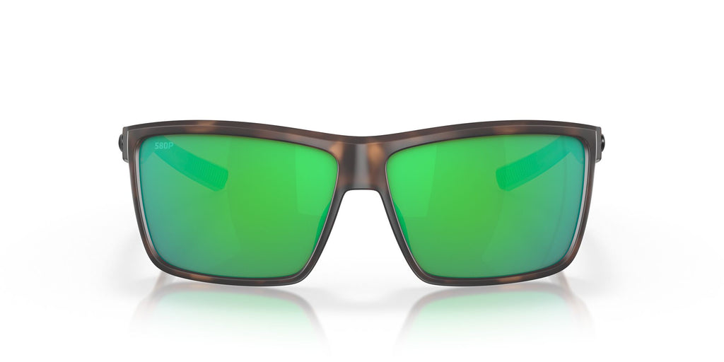 Costa del Mar Rinconcito 06S9016 901611 60 Matte Tortoise / Green Lens Mirror 60 / Plastic / Plastic