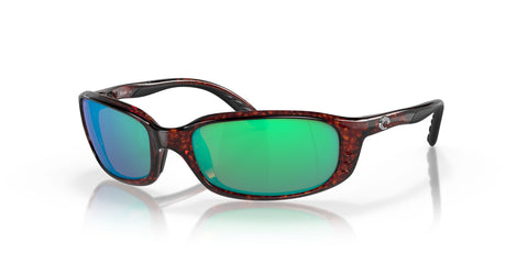 Costa del Mar Brine 06S9017 901712 59 Tortoise / Green Lens Mirror 59 / Lightwave Glass / Injected / Injected
