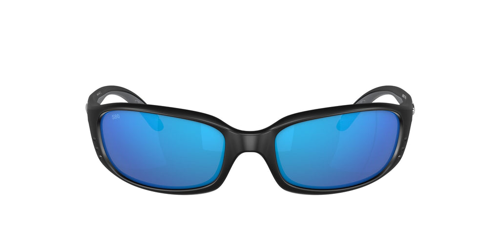 Costa del Mar Brine 06S9017 901714 59 Matte Black / Blue Mirror 59 / Lightwave Glass / Injected / Injected