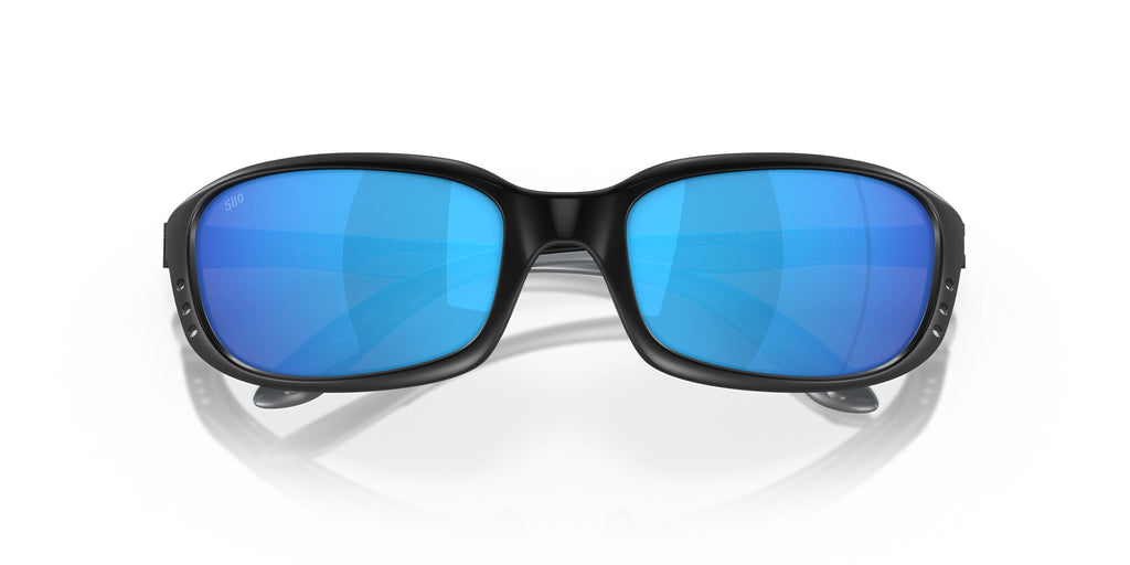 Costa del Mar Brine 06S9017 901714 59 Matte Black / Blue Mirror 59 / Lightwave Glass / Injected / Injected