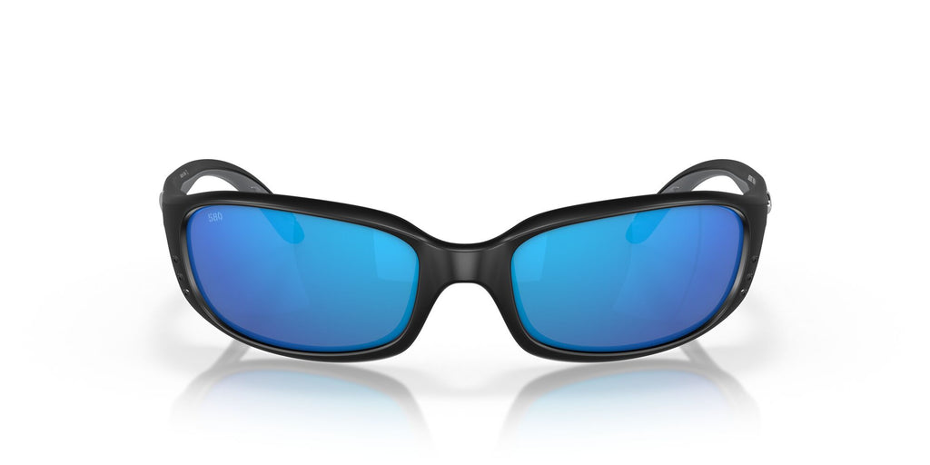 Costa del Mar Brine 06S9017 901714 59 Matte Black / Blue Mirror 59 / Lightwave Glass / Injected / Injected