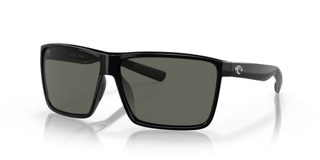 Costa del Mar Rincon 06S9018 901832 63 Shiny Black / Gray 63 / Crystal / Plastic