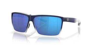 Costa del Mar Rincon 06S9018 901839 63 Matte Blue Fade / Blue Mirror 63 / Lightwave Glass / Injected / Injected