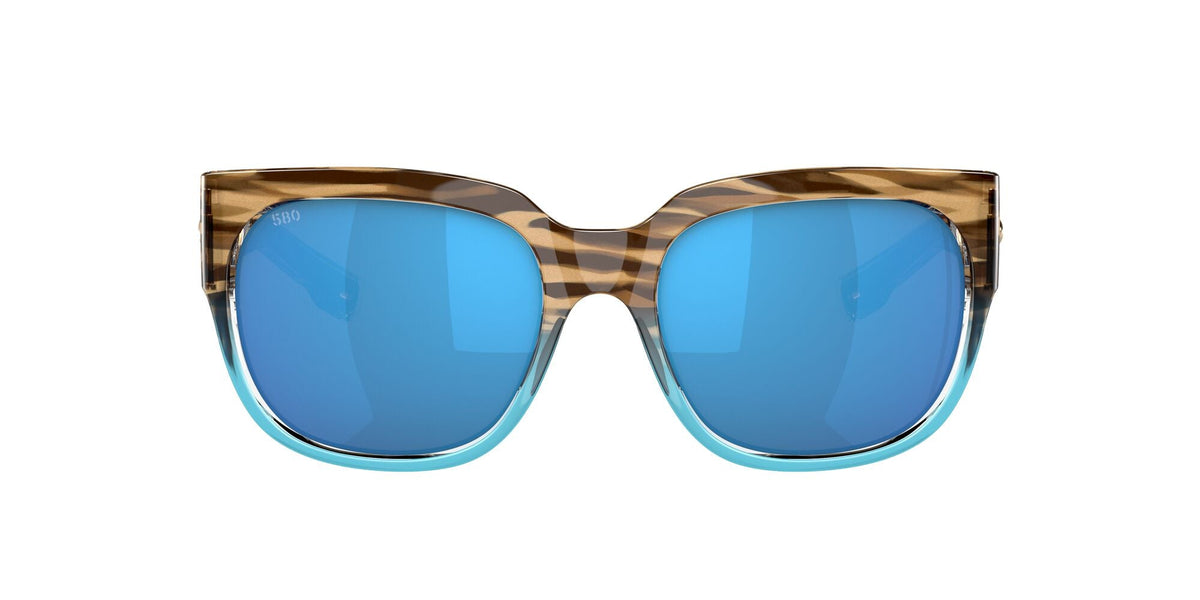Costa del Mar Waterwoman 06S9019 901917 55 Shiny Wahoo / Blue Mirror - Blue Star Eyewear