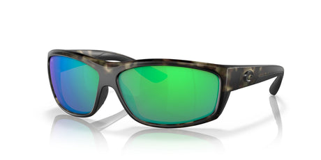 Costa del Mar Saltbreak 06S9020 902044 65 Wetlands / Green Lens Mirror 65 / Plastic / Plastic