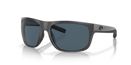Costa del Mar Broadbill 06S9021 902107 61 Matte Gray / Gray 61 / Polycarbonate / Injected / Molded