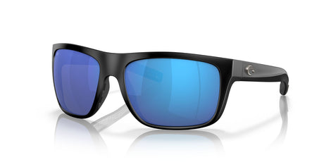 6S 9021 Costa Del Mar Broadbill Matte Black / Blue Mirror 61 61 / Lightwave Glass / Injected / Molded