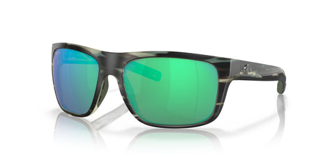 6S 9021 Costa Del Mar Broadbill Matte Reef / Green Mirror 61 61 / Lightwave Glass / Injected / Molded