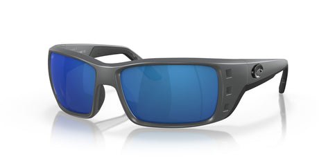 Costa del Mar Permit 06S9022 902210 62 Matte Gray / Blue Mirror 62 / Plastic / Plastic