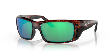 Costa del Mar Permit 06S9022 902218 62 Tortoise / Green Lens Mirror 62 / Lightwave Glass / Injected / Molded
