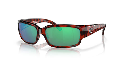 Costa del Mar Caballito 06S9025 902512 59 Tortoise / Green Lens Mirror 59 / Crystal / Plastic