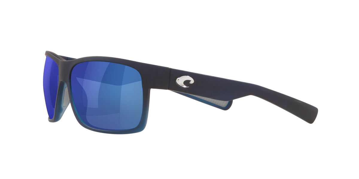 6S 9026 Costa Del Mar Half Moon Bahama Blue Fade / Blue Mirror 60 60 / Plastic / Plastic