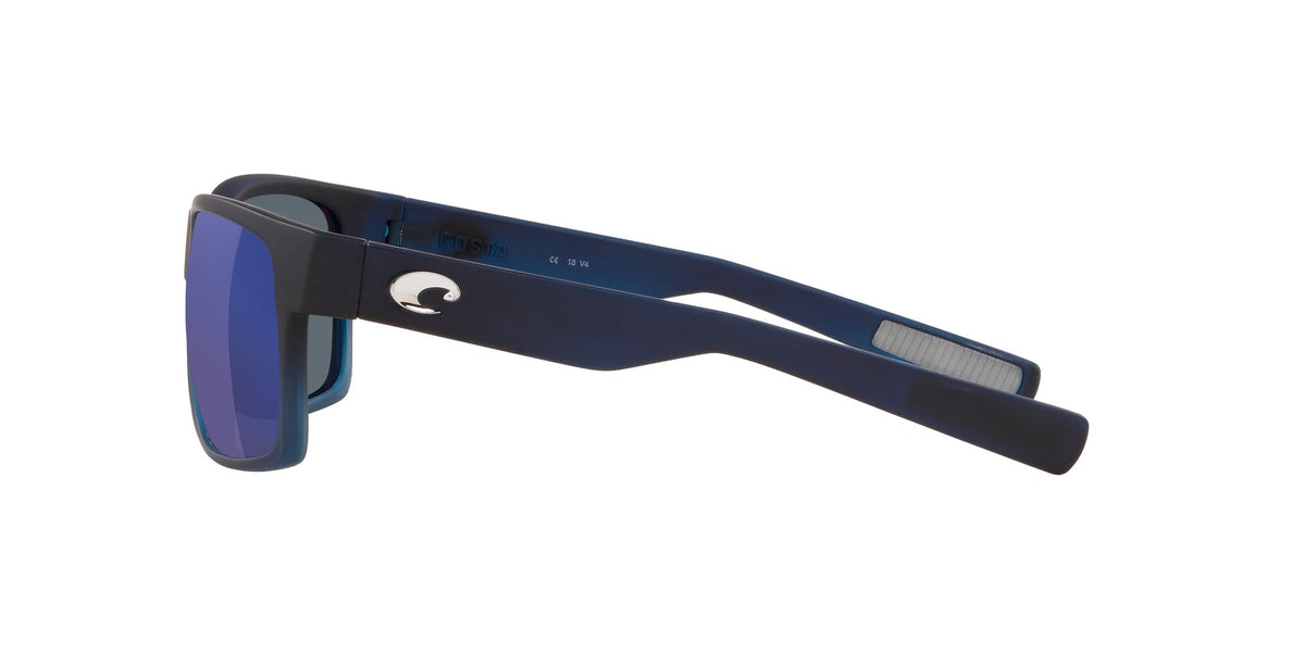 6S 9026 Costa Del Mar Half Moon Bahama Blue Fade / Blue Mirror 60 60 / Plastic / Plastic