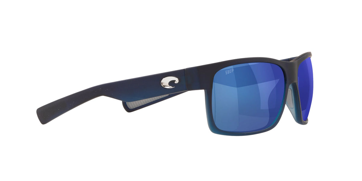 6S 9026 Costa Del Mar Half Moon Bahama Blue Fade / Blue Mirror 60 60 / Plastic / Plastic