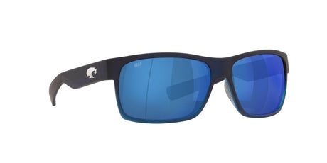 6S 9026 Costa Del Mar Half Moon Bahama Blue Fade / Blue Mirror 60 60 / Plastic / Plastic