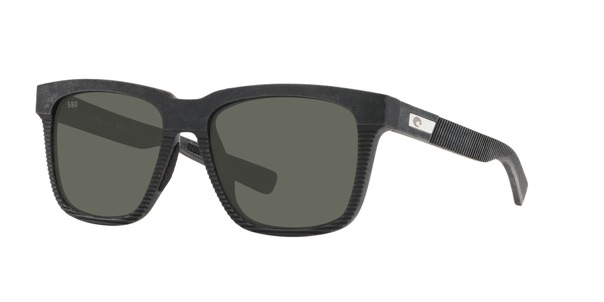 Costa del Mar Pescador 06S9029 902906 55 Net Gray With Gray Rubber / Gray 55 / Crystal / Plastic
