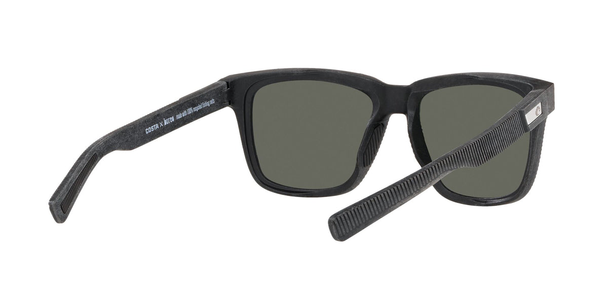 Costa del Mar Pescador 06S9029 902906 55 Net Gray With Gray Rubber / Gray 55 / Crystal / Plastic