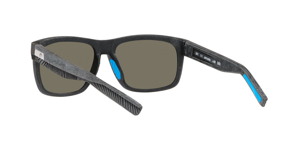 Costa del Mar Baffin 06S9030 903001 58 Net Gray With Blue Rubber / Blue Mirror 58 / Crystal / Plastic