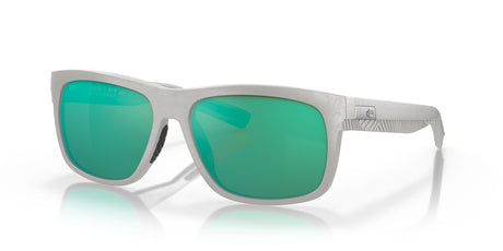 Costa del Mar Baffin 06S9030 903006 58 Light Gray / Green Lens Mirror 58 / Crystal / Plastic