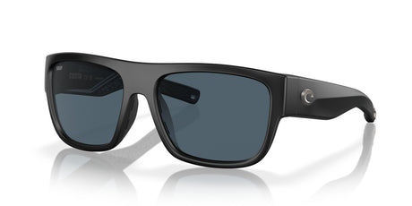 Costa Del Mar Sampan 11 Matte Black / Polarised In Gray 580P 60 / Plastic / Plastic