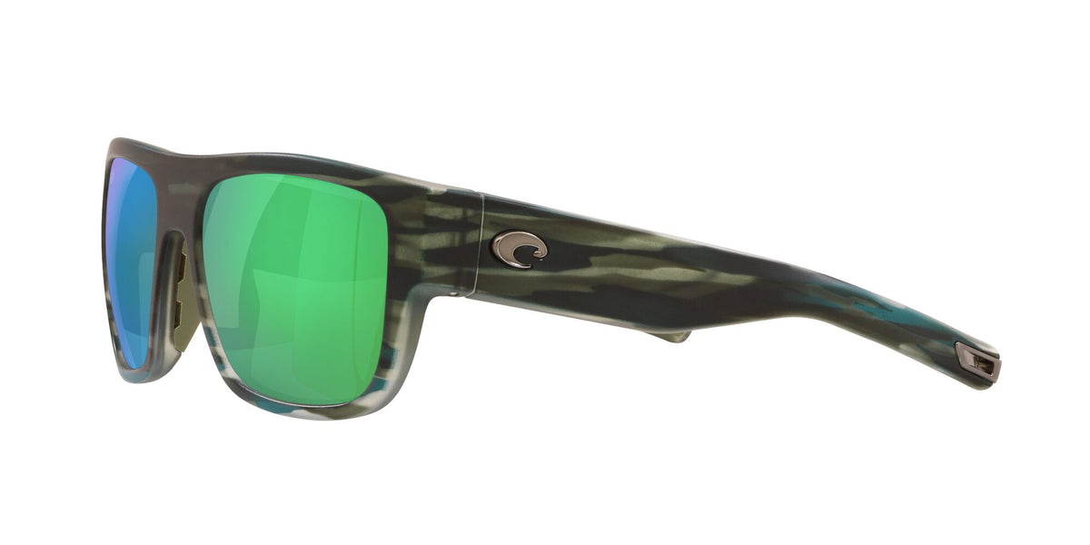 Costa Del Mar Sampan 253 Matte Reef / Polarised In Green Mirror 580P 60 / Plastic / Plastic